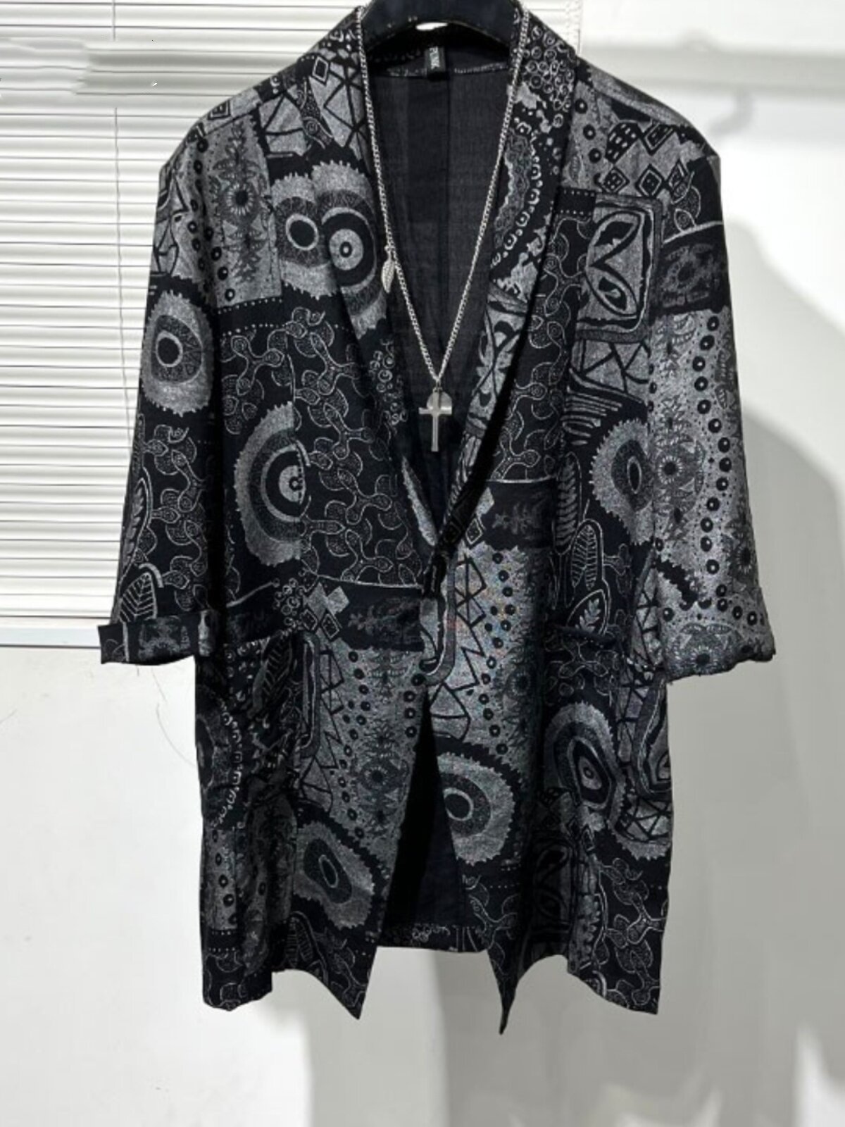Summer Thin Fashion Irregular Print Loose Top - Image 6