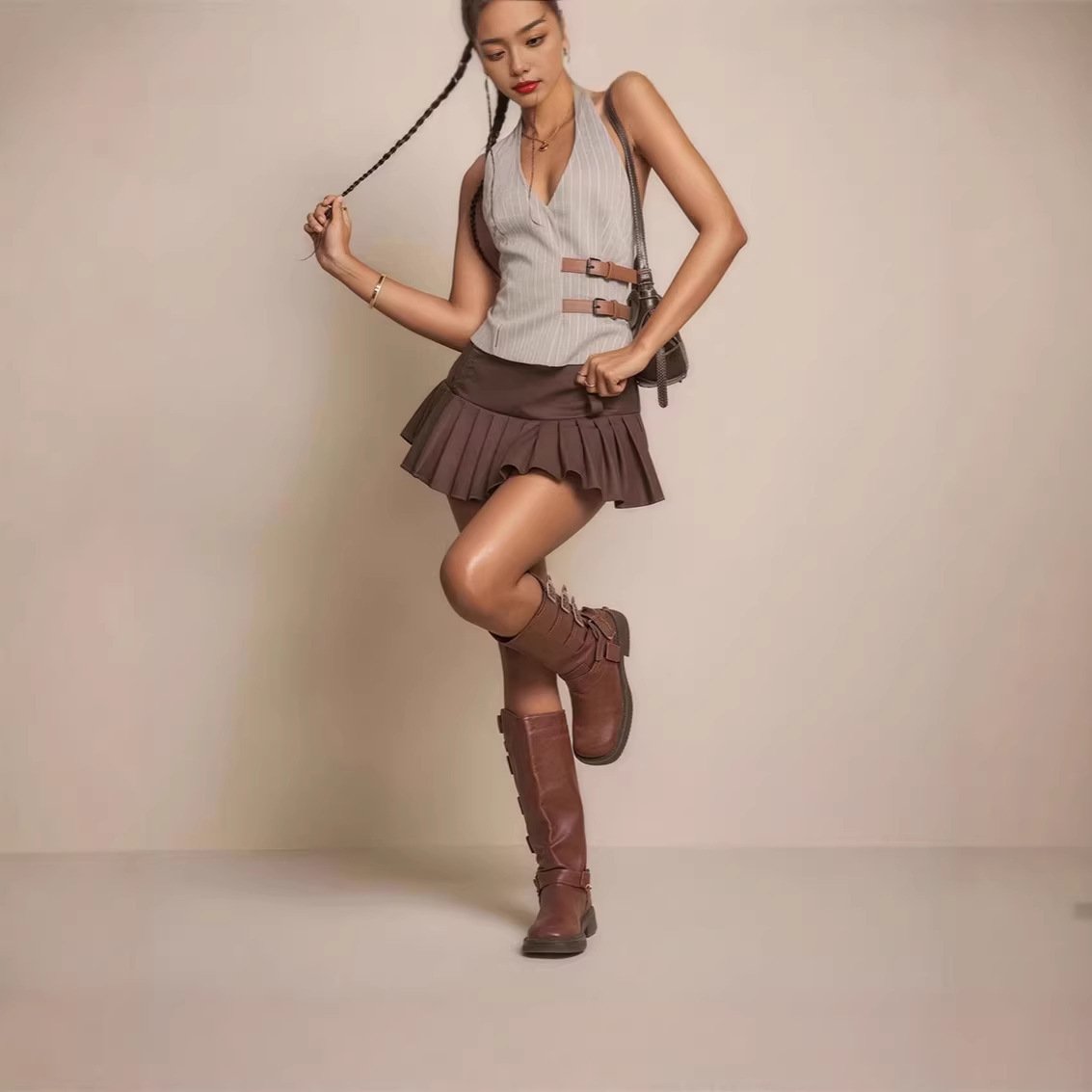 Stylish Minimalist Slim Fit Vest For Women - Image 4