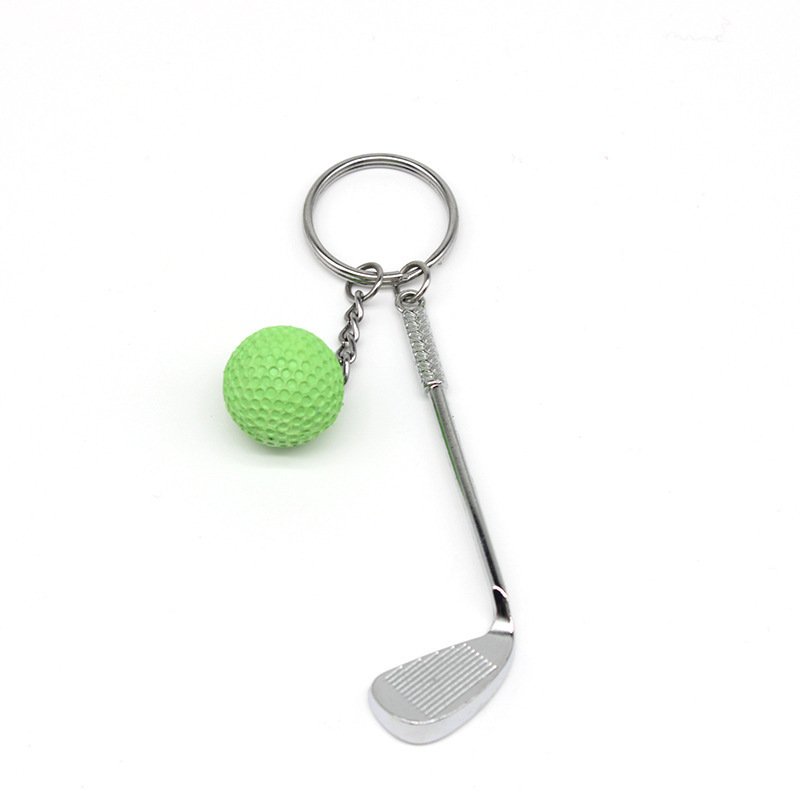 Golf Keychain Pendant Cross-border Gift Golf Creative European And American Metal Hardware Pendant Crafts - Image 4