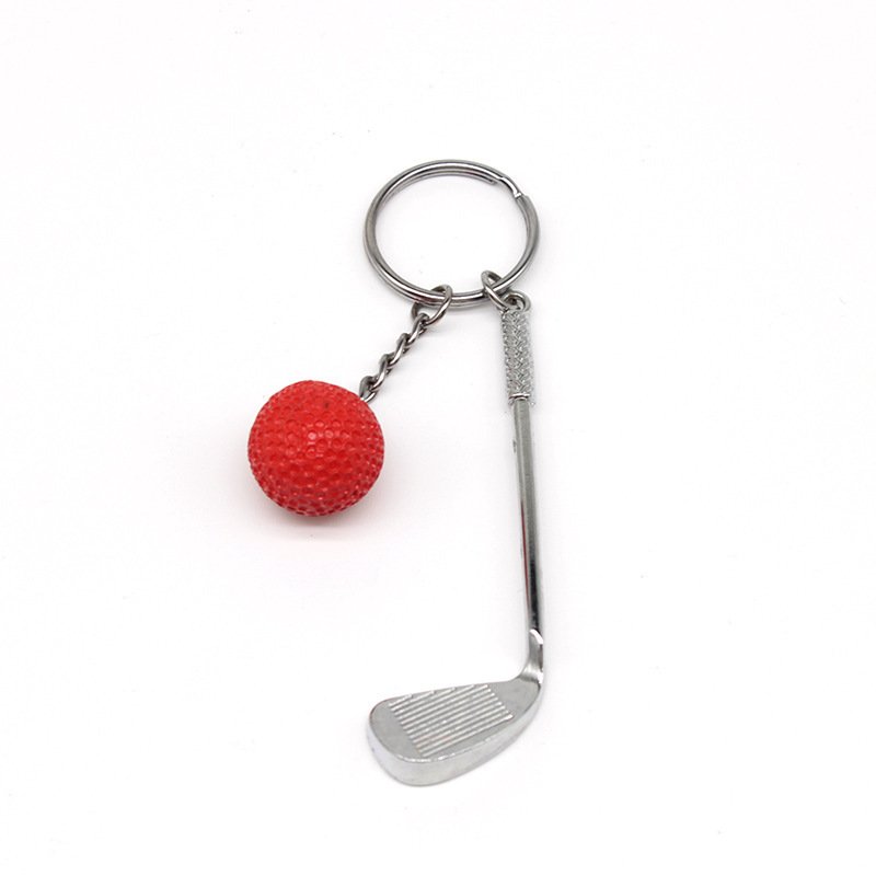Golf Keychain Pendant Cross-border Gift Golf Creative European And American Metal Hardware Pendant Crafts - Image 6