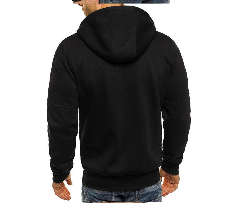 Men Hoodie Cotton Jacket - Image 4