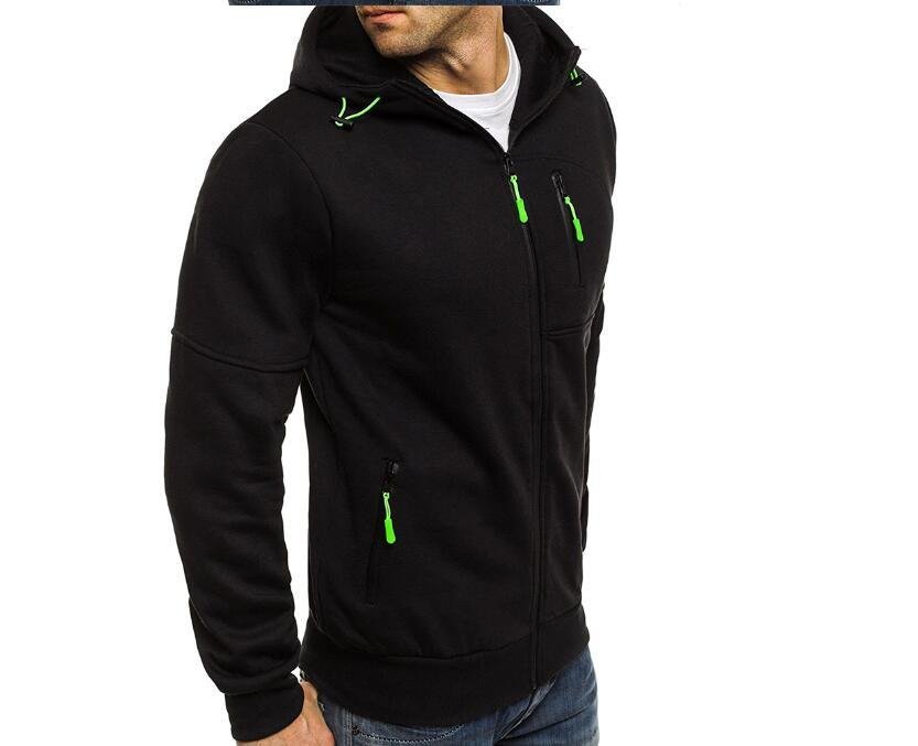Men Hoodie Cotton Jacket - Image 3