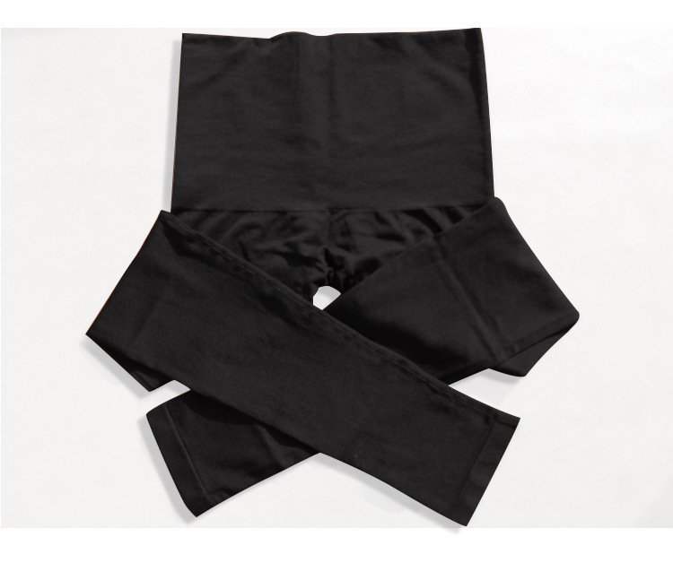 Tight Tummy Seamless High Waist Base Body Shaping Cropped Pants - Image 6