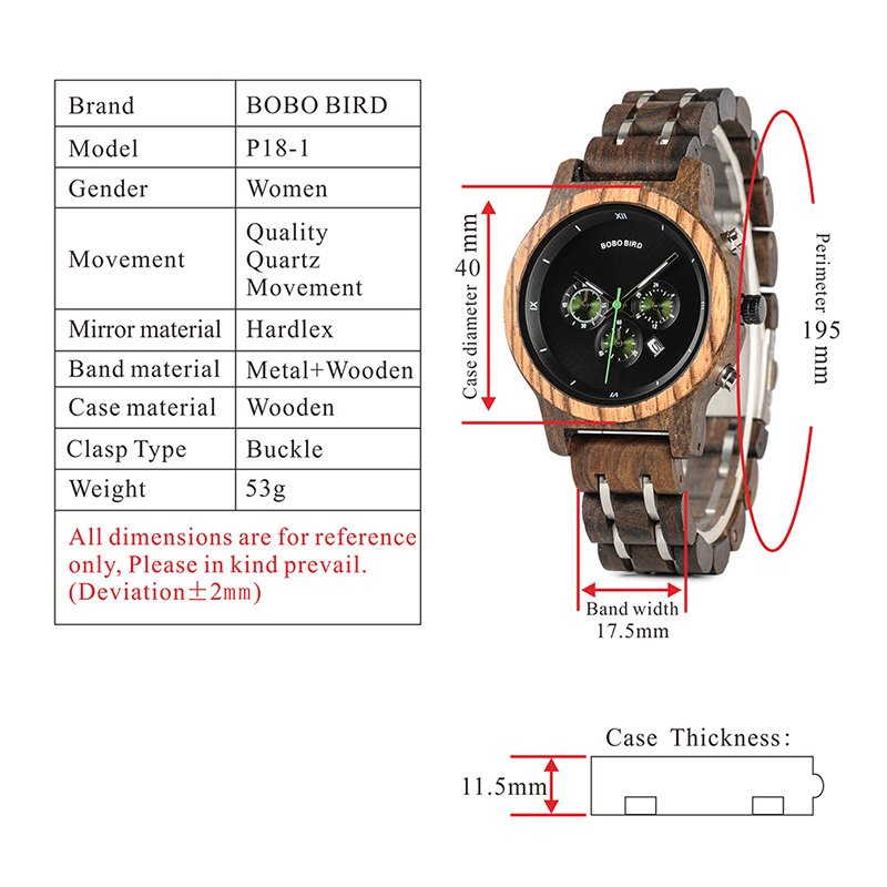 Wooden Watch For Men - Image 2