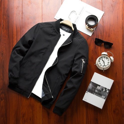 Jacket Casual Jacket Men's Baseball Uniform Youth Trend - Image 2