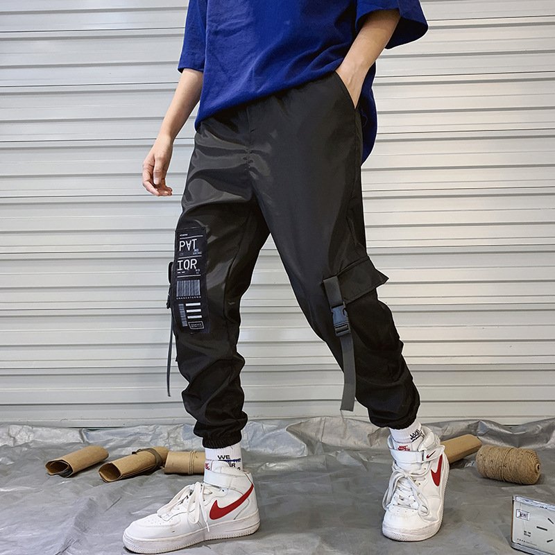 Pants men hiphop trousers - Image 2