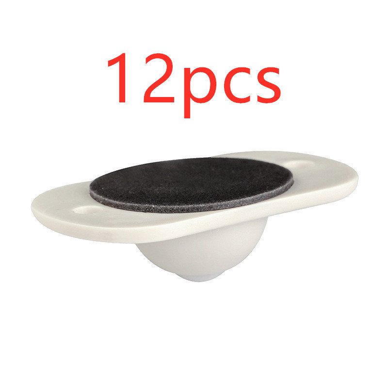 Adhesive Casters Pulley Rollers For Cabinet Drawer Storage Box Trash Can Small Furniture Hardware Wheel Box Skateboard - Image 9