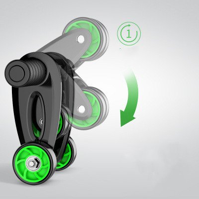 Foldable Abdominal Wheel Abdominal Muscle Wheel Roller Home Fitness Equipment - Image 6