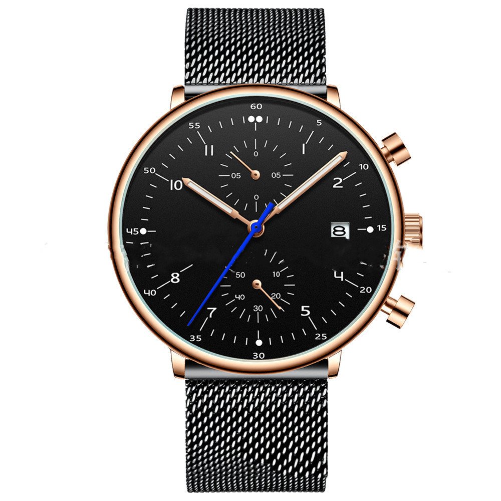 Mens Watch Top Brand Men Stainless Steel WristWatch - Image 5