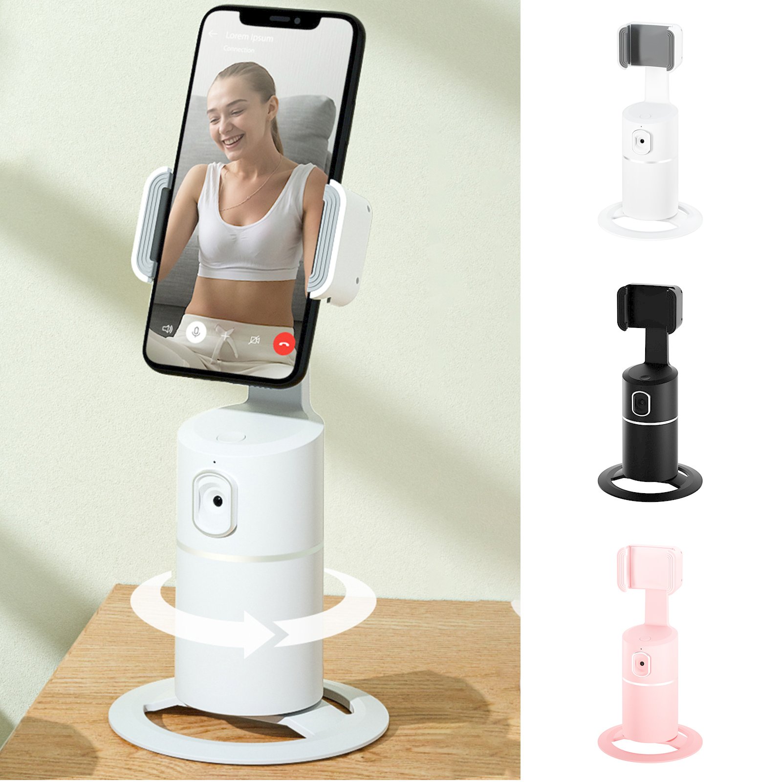 Smart Face Recognition Tracking PTZ Mobile Phone Stand Anchor Live Broadcast Stand - Image 6