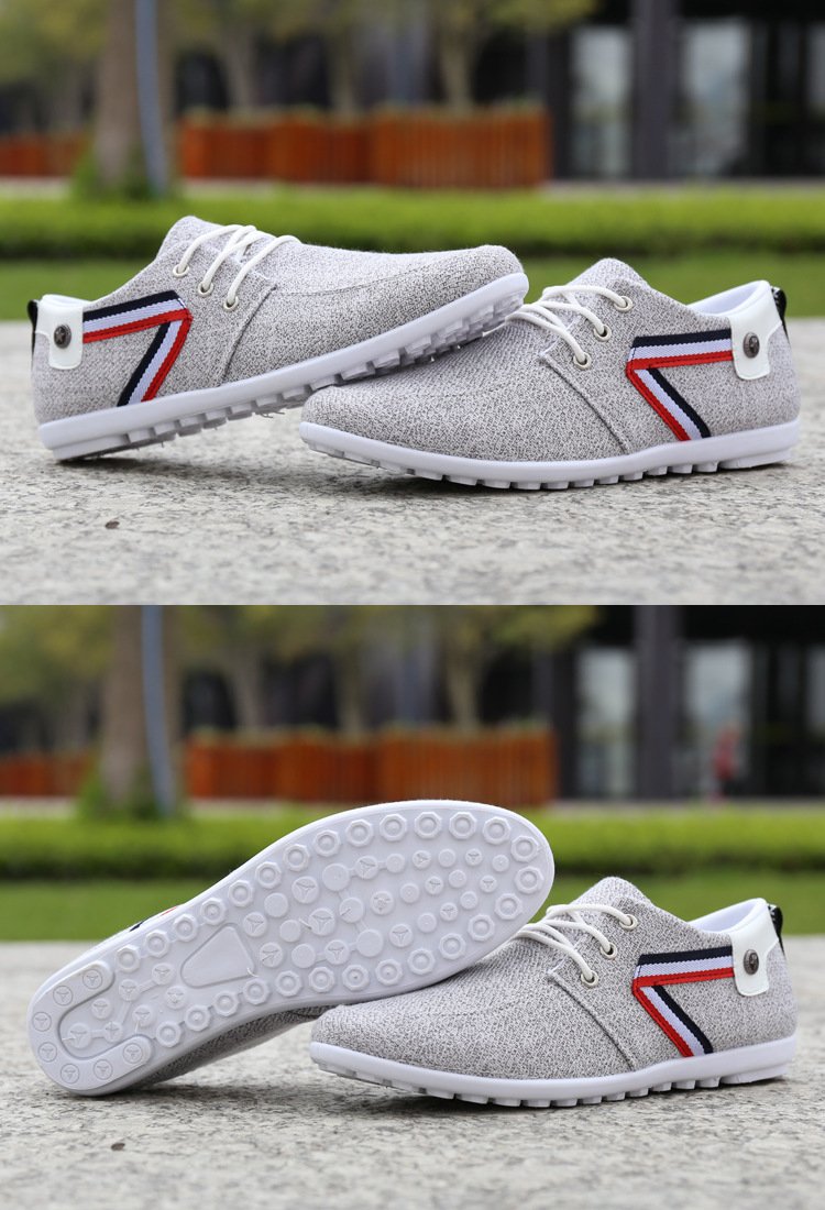 Men'S Soft-Soled Canvas Shoes, Sports And Leisure Old Beijing Cloth Shoes, Peas Shoes - Image 7
