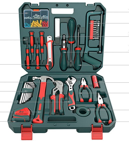 Toolbox Set, Home Hand Tools, Hardware And Electrician Special Maintenance, Multi-Functional Brand Customization - Image 6
