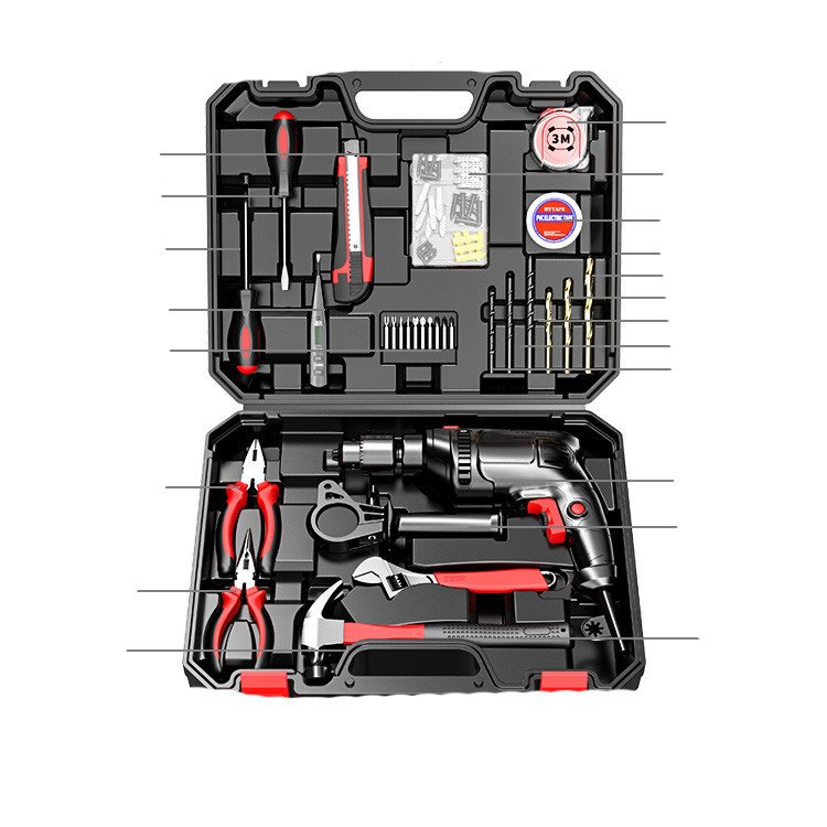 Toolbox Set, Household Multi-function, Family Car, Daily Electrical Hardware, Universal Maintenance - Image 3