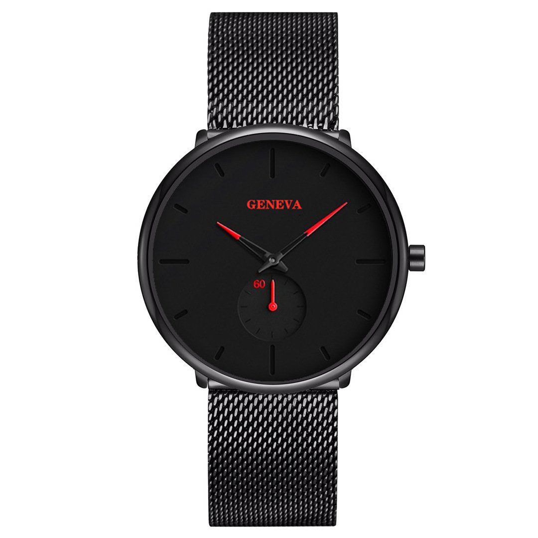 Fashion Casual Geneva Mens Watch Quartz Stainless Steel Brand Wristwatch Analog Watches Wrist - Image 4