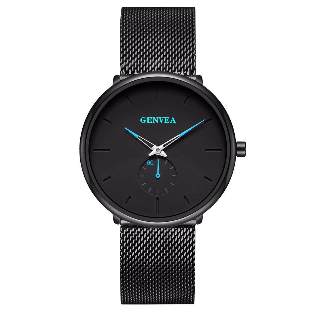 Fashion Casual Geneva Mens Watch Quartz Stainless Steel Brand Wristwatch Analog Watches Wrist - Image 3
