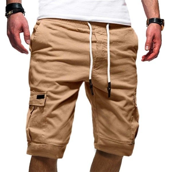 Men Casual Jogger Sports Cargo Shorts Military Combat Workout Gym Trousers Summer Mens Clothing - Image 3