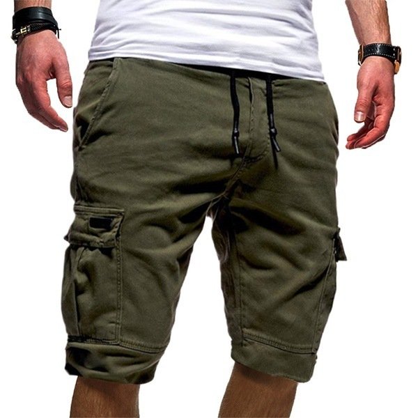 Men Casual Jogger Sports Cargo Shorts Military Combat Workout Gym Trousers Summer Mens Clothing - Image 5