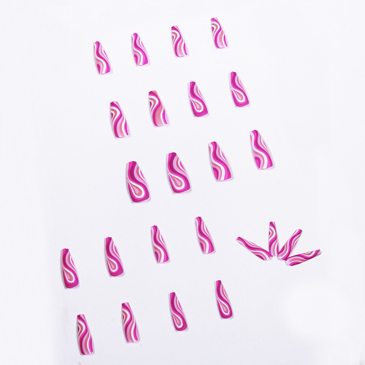 Detachable Artistic Wearable Finished Fake Nails False Nails Fingernails Press On Nails Tips - Image 2