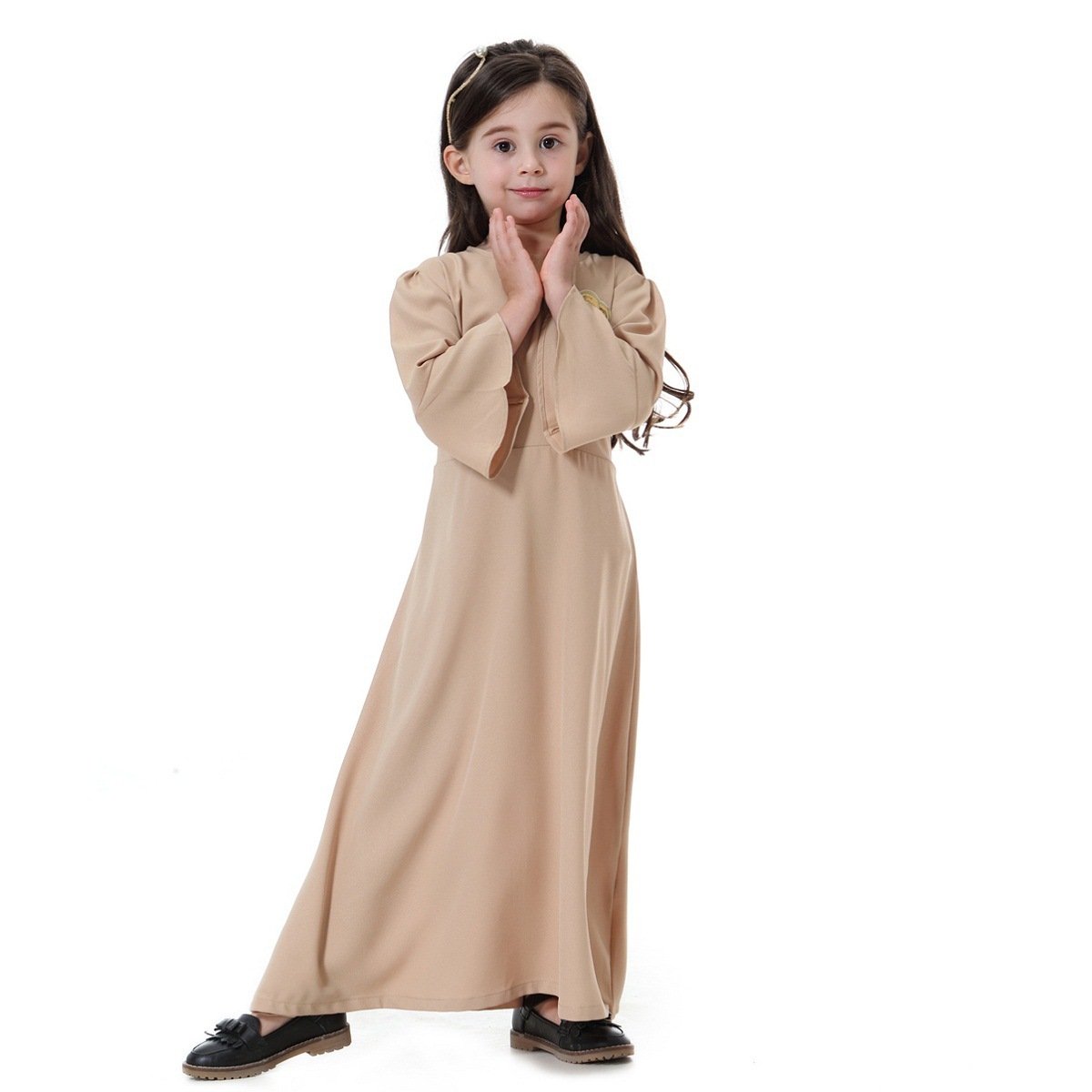 Muslim Southeast Asian Girl Long Skirt Dress - Image 3