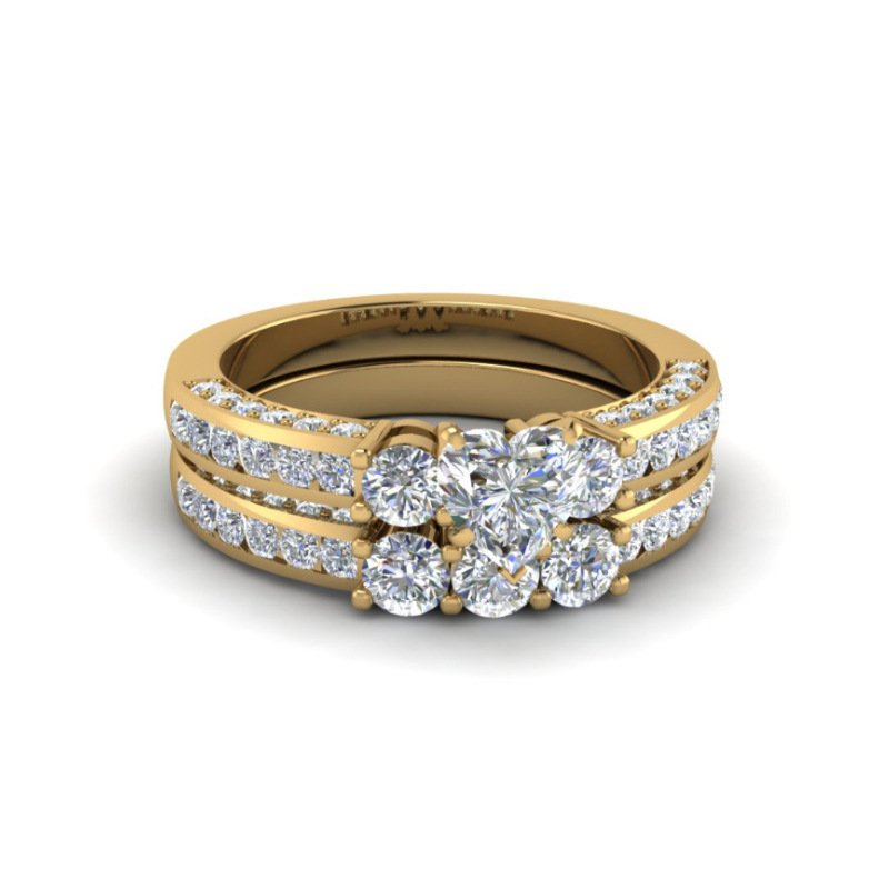 Zircon Gold Dragon Ring Ring For Couples - Image 3