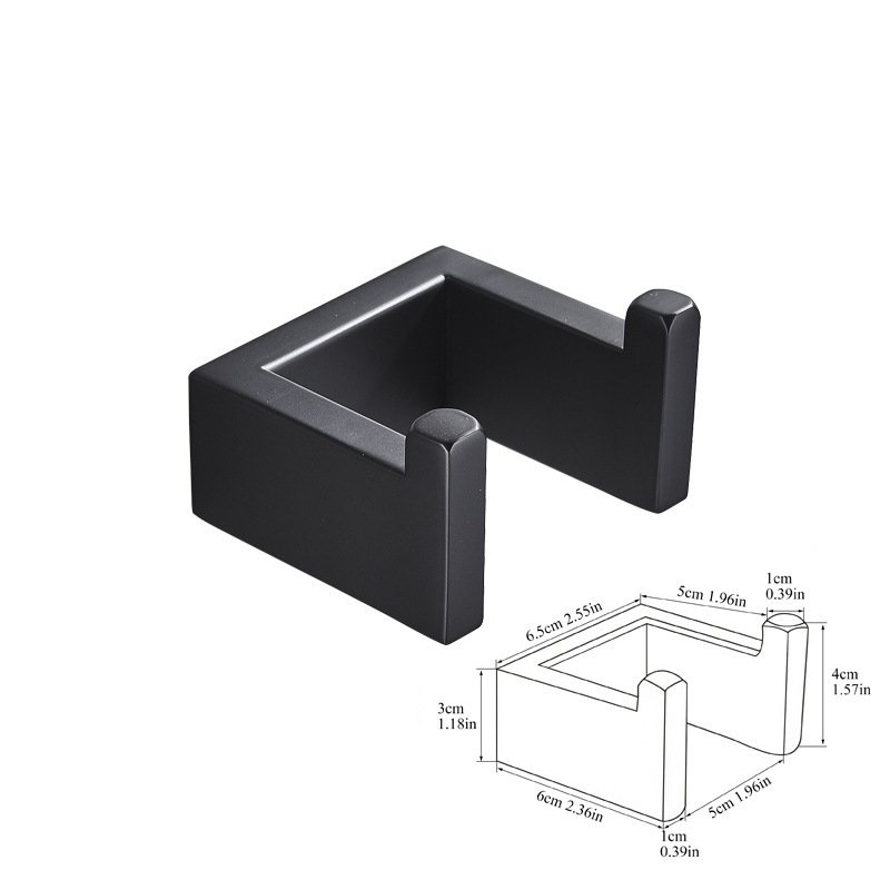 Bathroom Hardware Shelf Towel Rack - Image 5