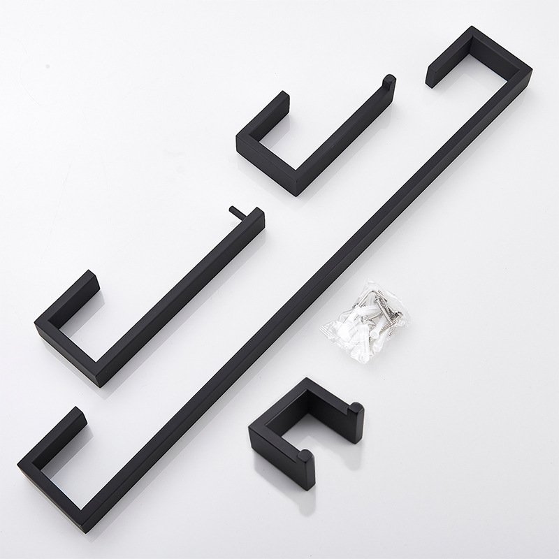 Bathroom Hardware Shelf Towel Rack - Image 2