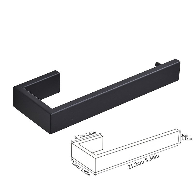 Bathroom Hardware Shelf Towel Rack - Image 7