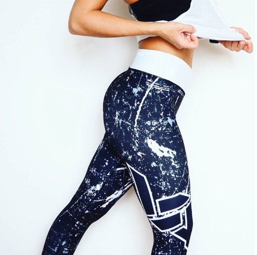 Women Leggings Printing Leggings Breathable Woman Pants - Image 6