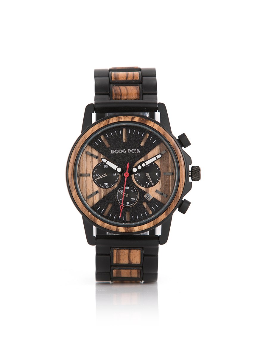 Watch of wrist of wood - Image 10