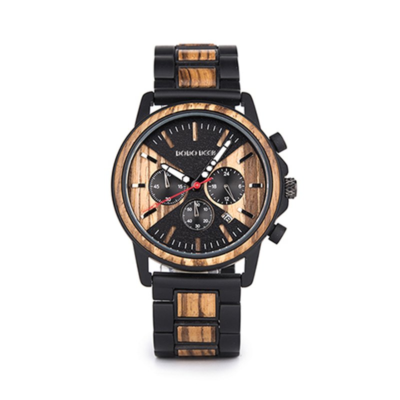 Watch of wrist of wood - Image 4