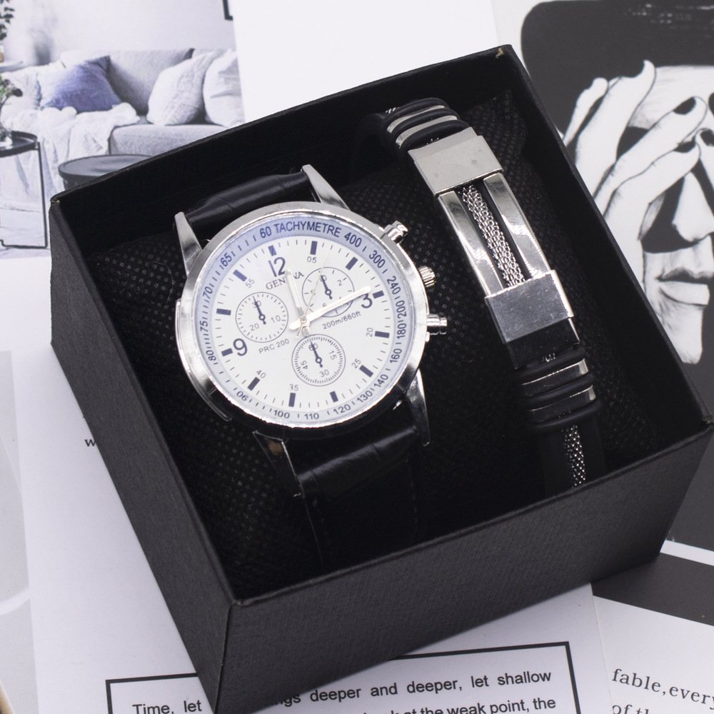 Men's watch fashion Blue light glass wrist watch - Image 4