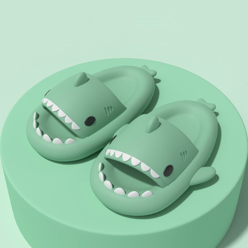 Cartoon Shark Slippers Funny Cutes Soft Slipper Indoor Outdoor Shoes For Women Men Couples - Image 10