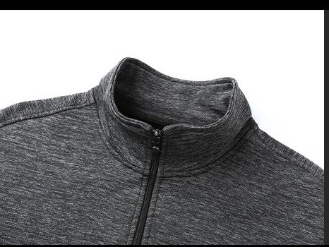 Dad Wears A Jacket With A Stand-up Collar And A Casual Jacket - Image 9