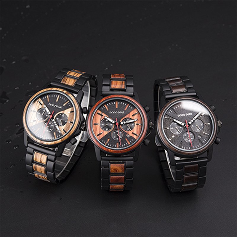 Watch of wrist of wood - Image 3