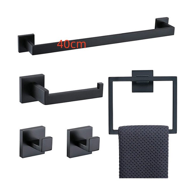 Bathroom Hardware Shelf Towel Rack - Image 8