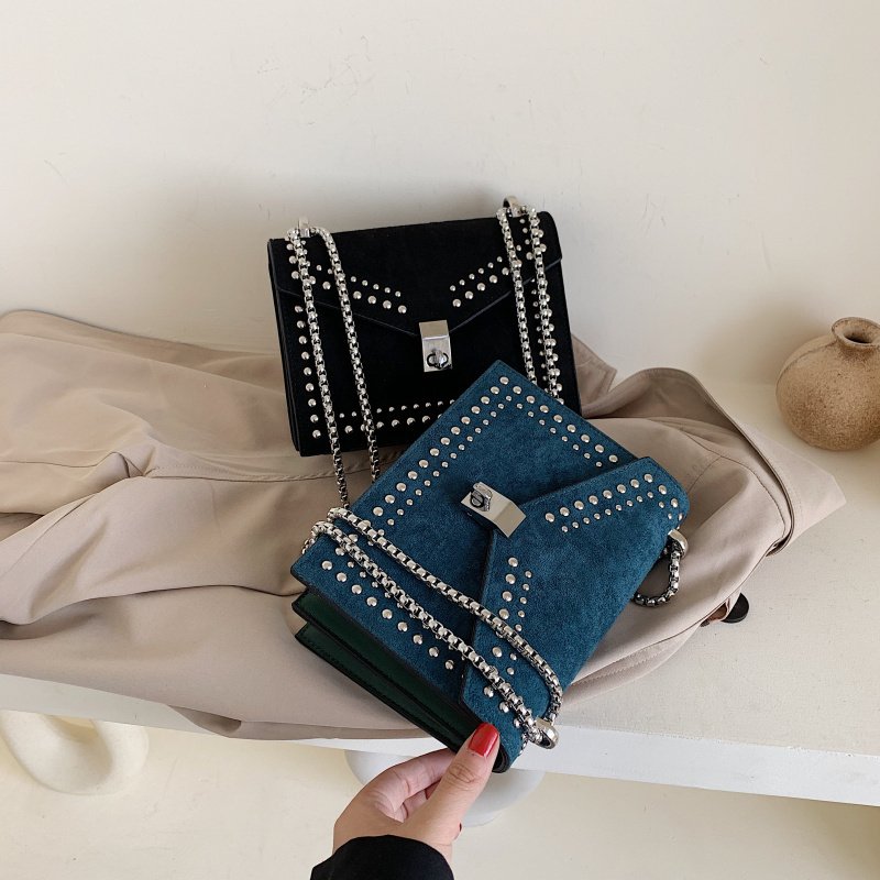 Leather Scrub Small Shoulder Messenger Bags For Women - Image 5