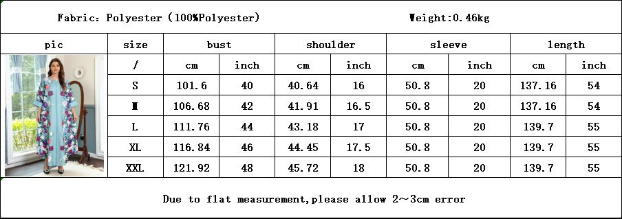Muslim Robe Affordable Luxury Fashion Rhinestone Positioning Printing Arabic Ladies Dress - Image 8