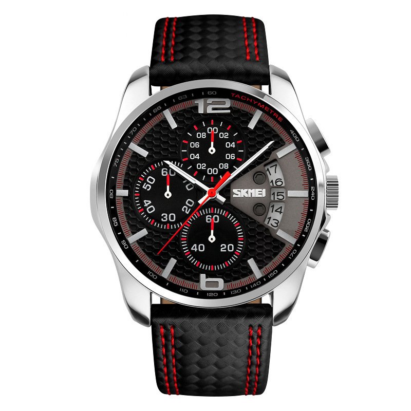 Leather quartz watch sports watch watch - Image 4