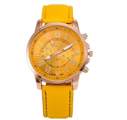 Three eye watches, retro GENEVA, Geneva students, couples, watches, men's belts, quartz trends watches - Image 10