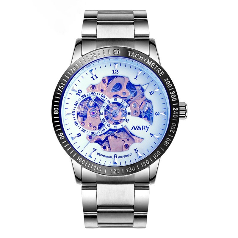 NARY watch manufacturer direct supply watches wholesale 18026 mechanical watches fashionable men brand watches gift list - Image 5