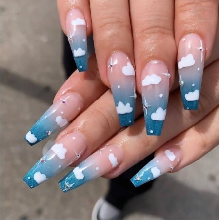 Wearing Nails Finished Soft Nails False Nails - Image 7