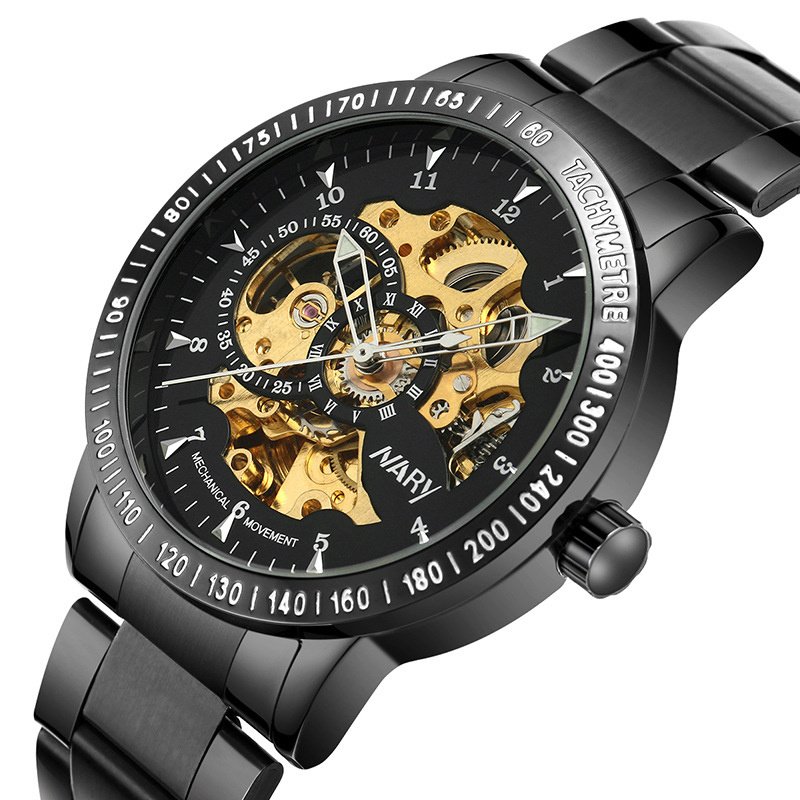 NARY watch manufacturer direct supply watches wholesale 18026 mechanical watches fashionable men brand watches gift list - Image 3
