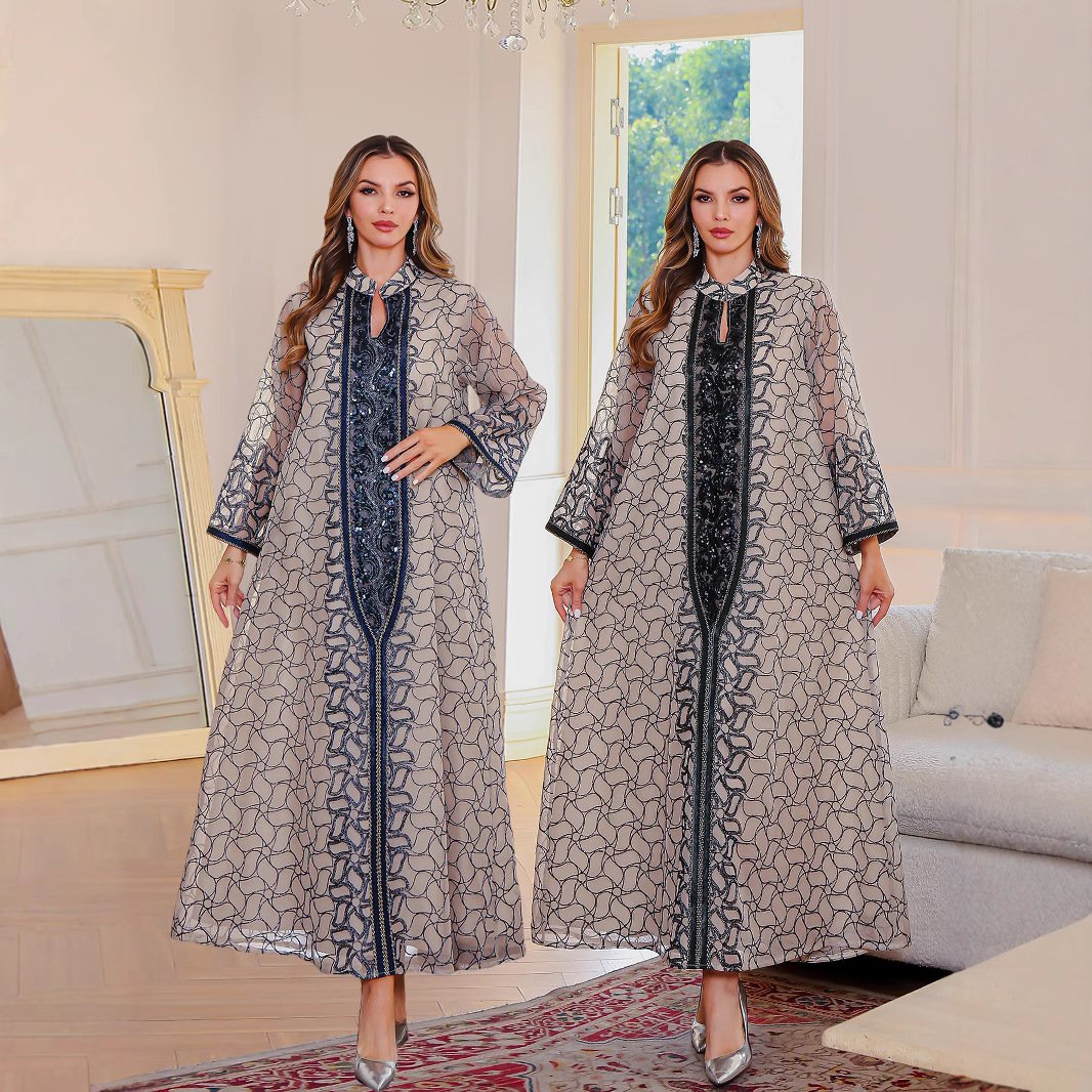 New Muslim Robe Female Dress Middle East Clothing - Image 2