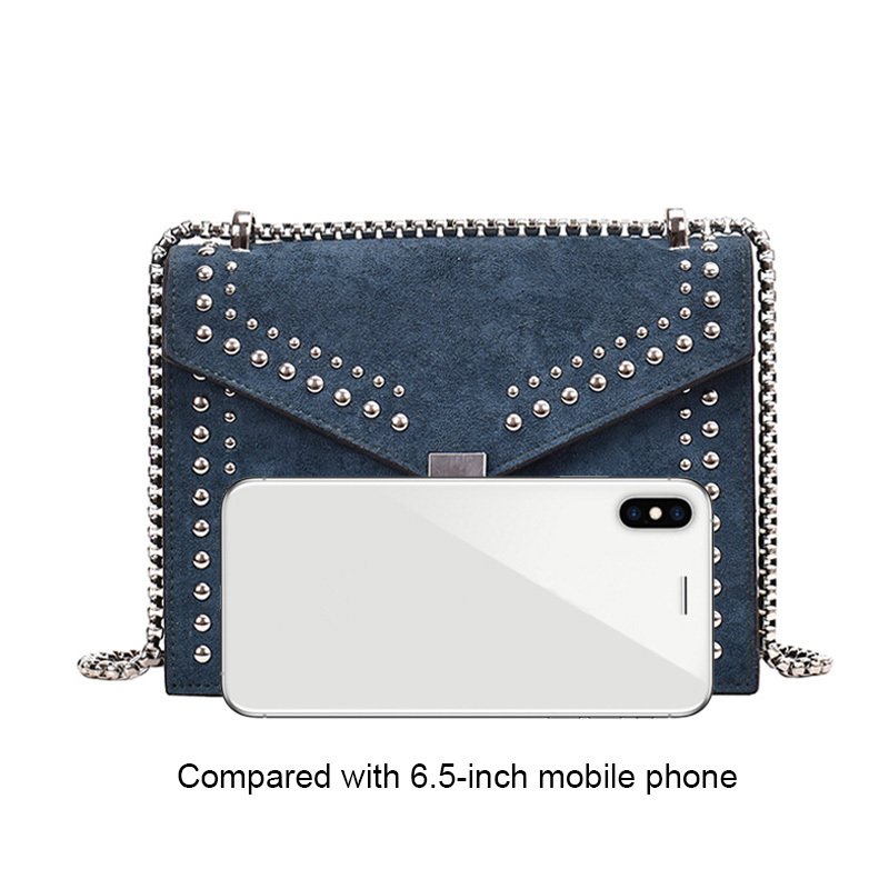 Leather Scrub Small Shoulder Messenger Bags For Women - Image 2