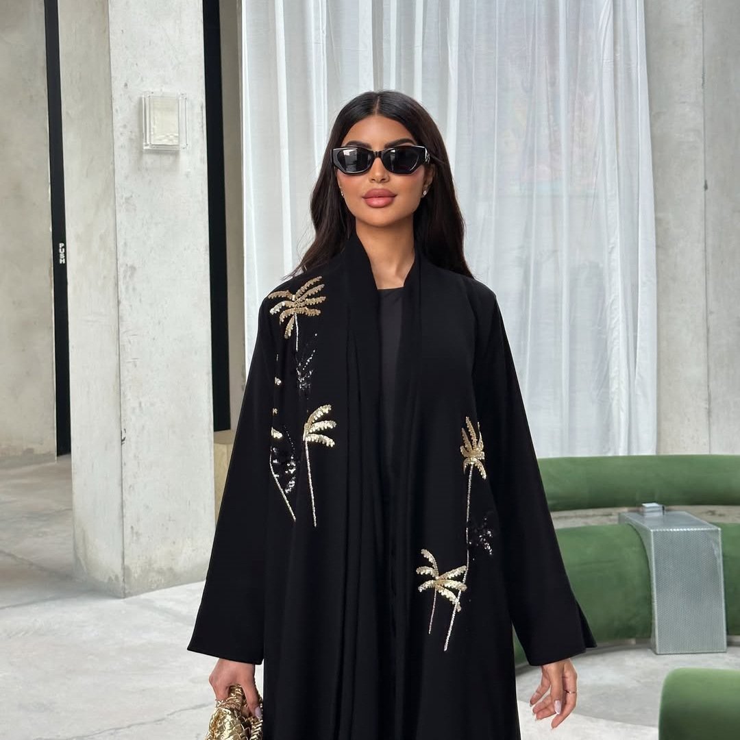 Fashion Muslim Women's Wear Embroidered Robe - Image 2