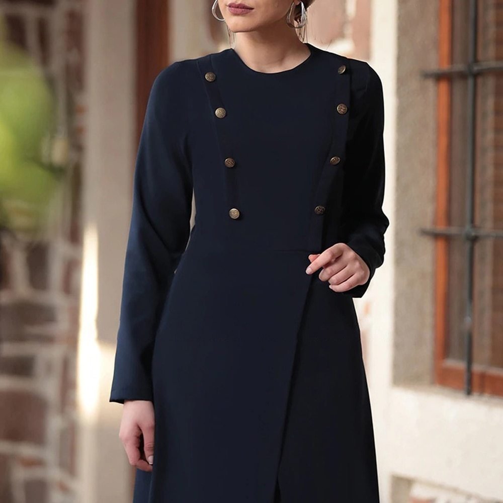 Muslim Women's Evening Dress, Banquet Dress, Worship Dress Robe - Image 4