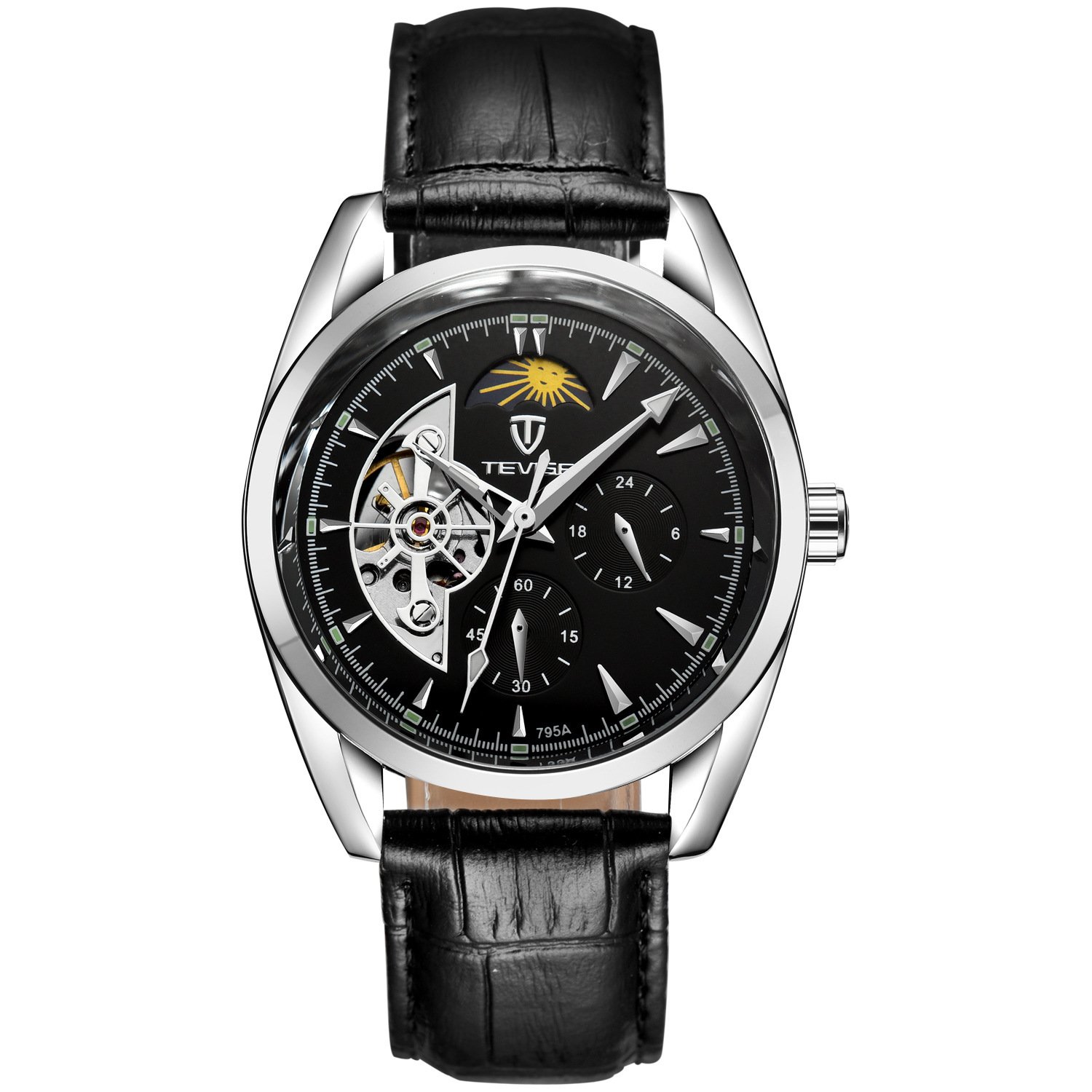 P Katwis watches Tourbillon watches men burst through the end of the stars waterproof automatic mechanical watches - Image 6