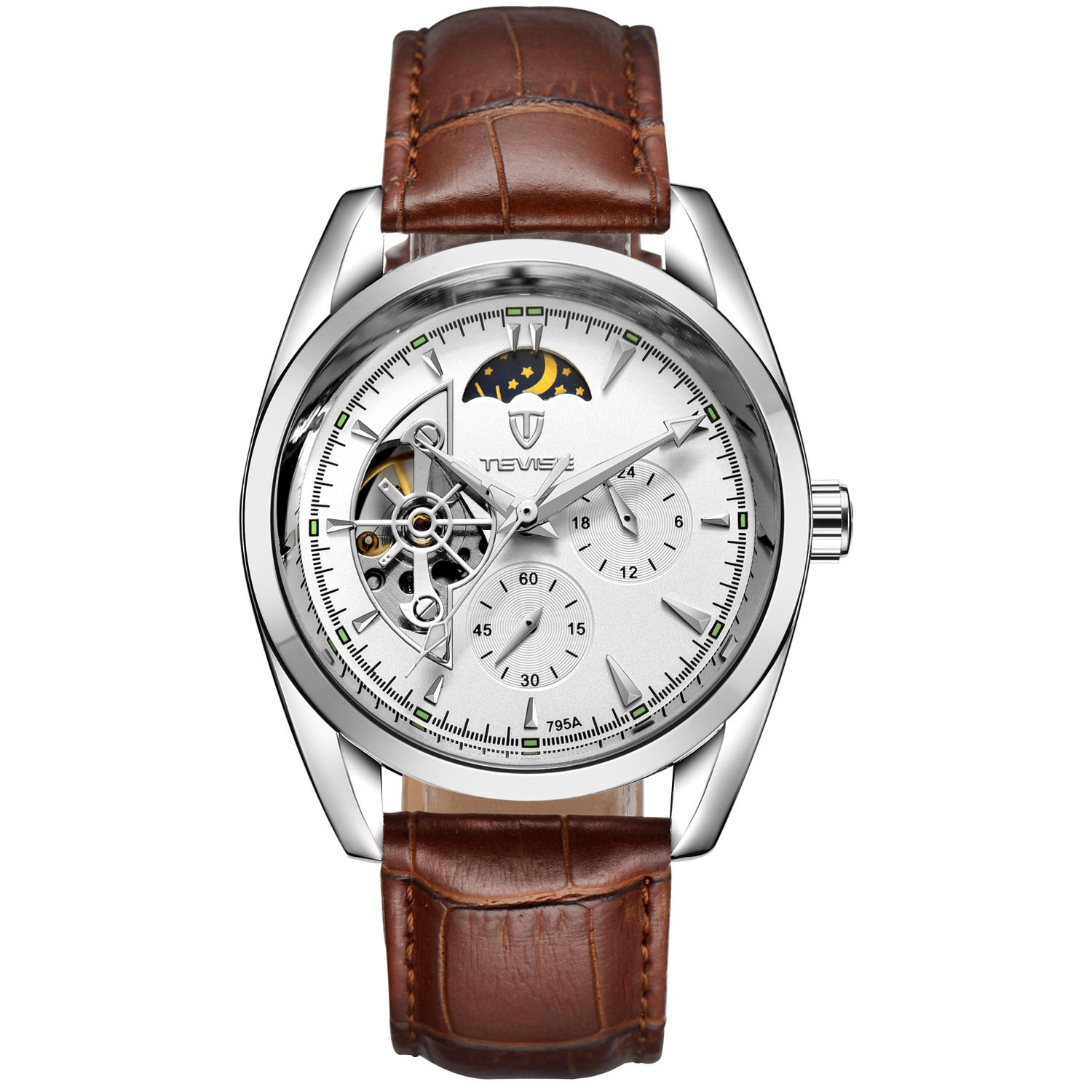 P Katwis watches Tourbillon watches men burst through the end of the stars waterproof automatic mechanical watches - Image 3