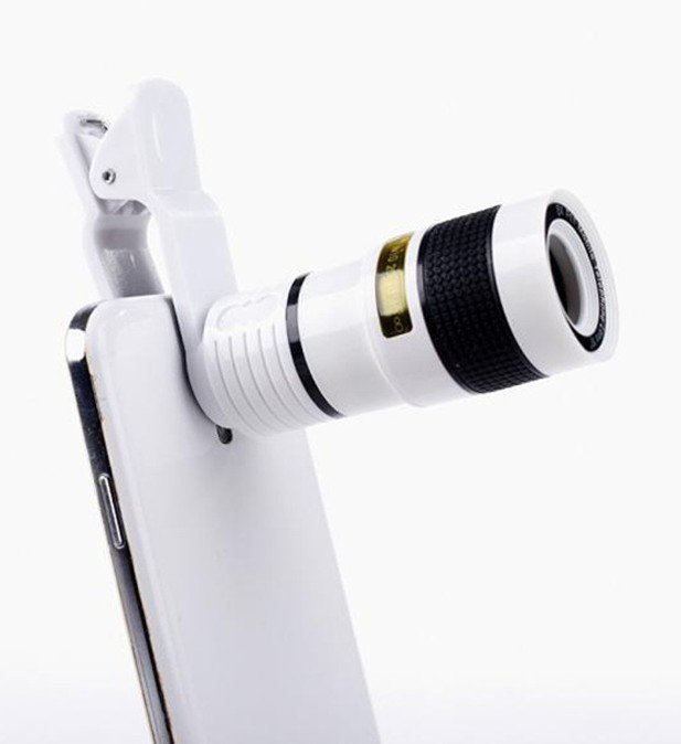 Zoom Mobile Phone Clip-On Retractable Telescope Camera Lens For Galaxy S3 S4 S5 S6 S7 Edge Phone - Image 6