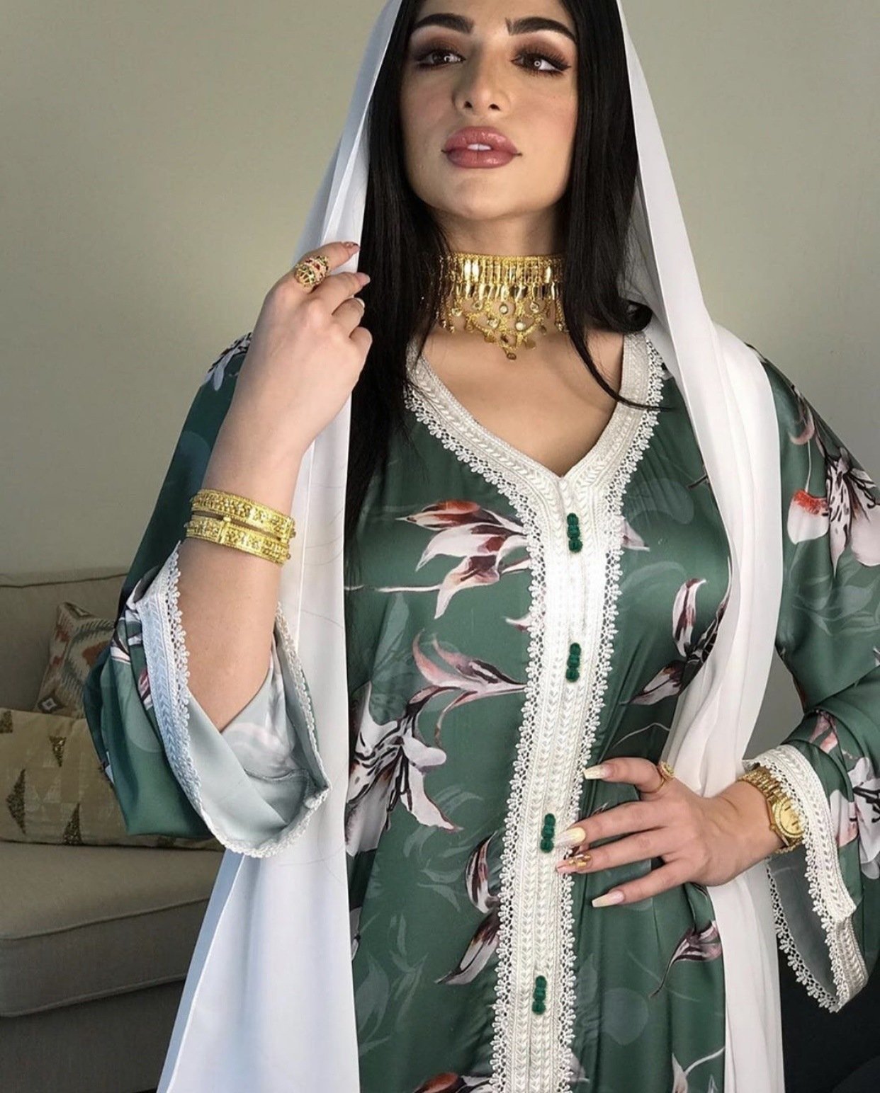 Southeast Asia Malaysia Muslim Women's Clothing Dress - Image 6